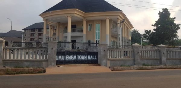 Enem Hall interior - Nnewi event hall